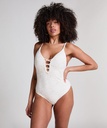 Maillot de bain en crochet - Blanc