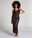 Robe à sequins - Noir