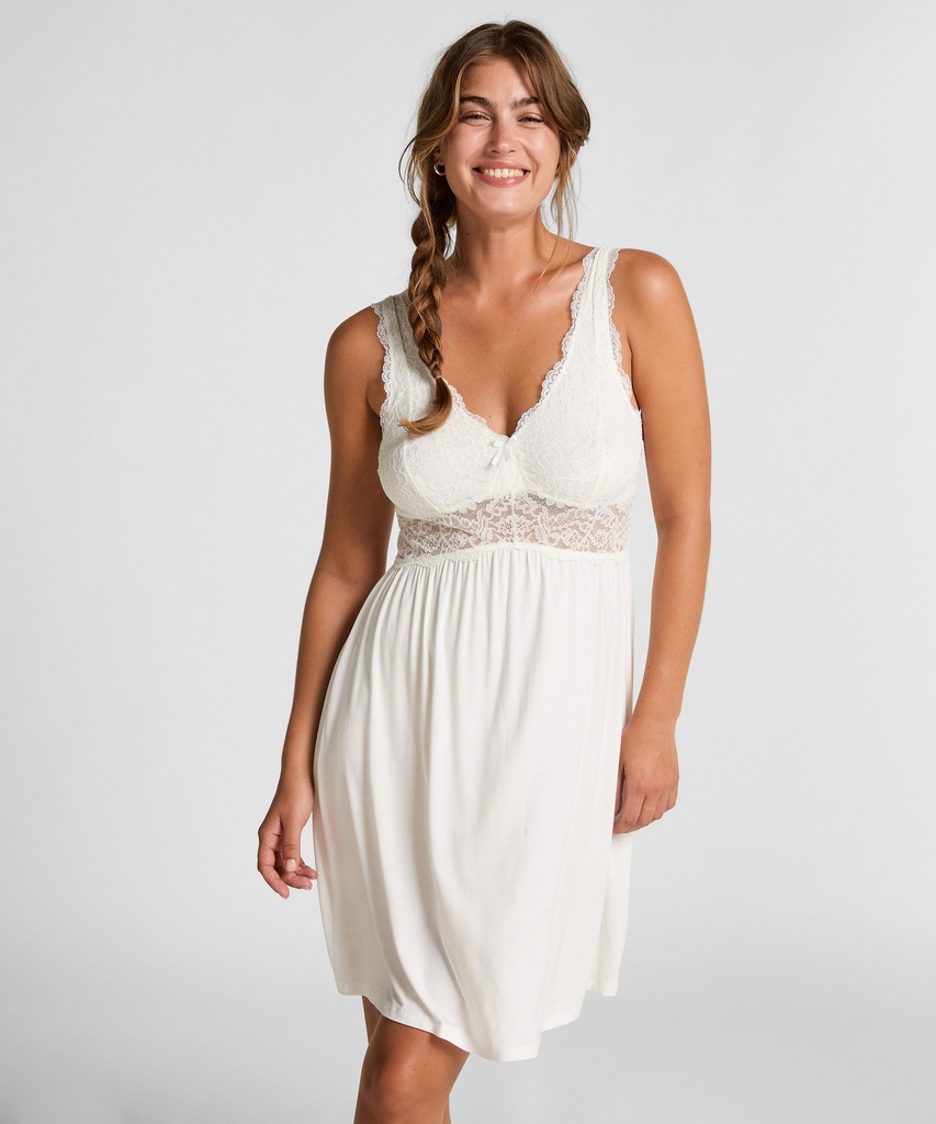 Nuisette Nora Lace - Blanc
