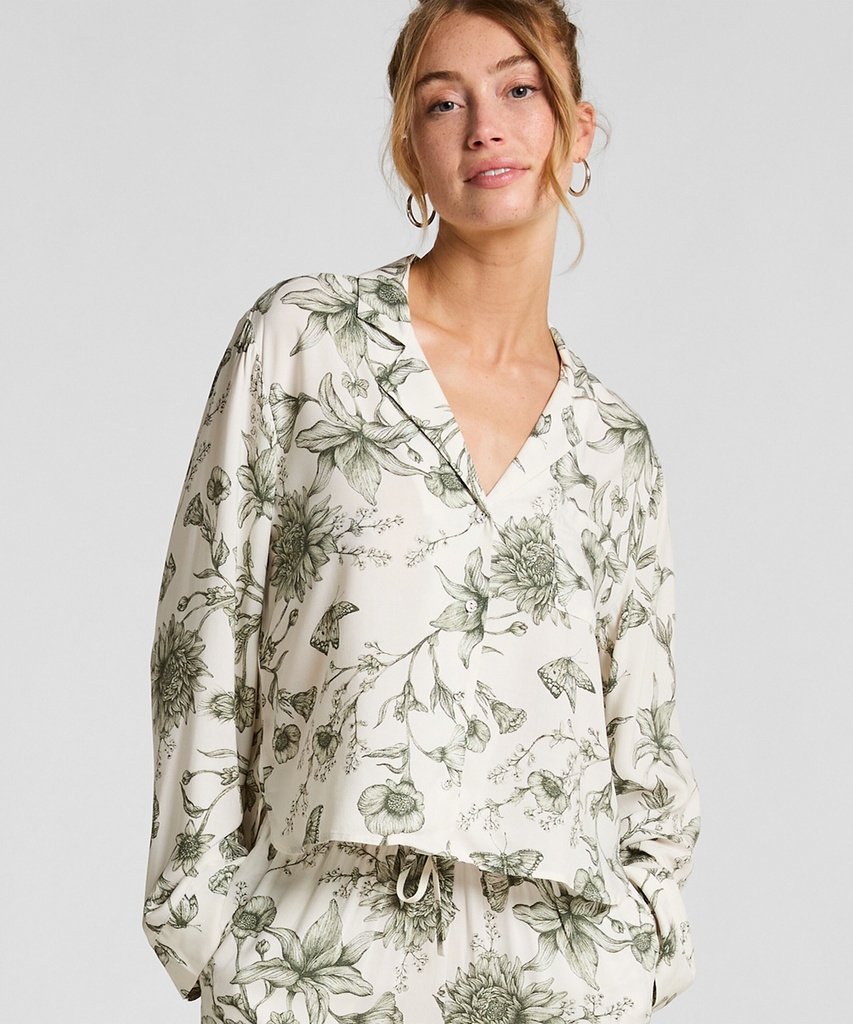 Top de pyjama Storylover - Blanc