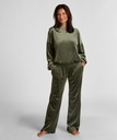 Pantalon de pyjama velours - Vert