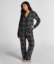 Flannel Pyjama Set - Green