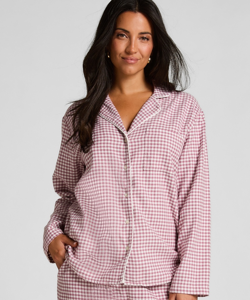 Haut de pyjama Flanel Essentials - Violet