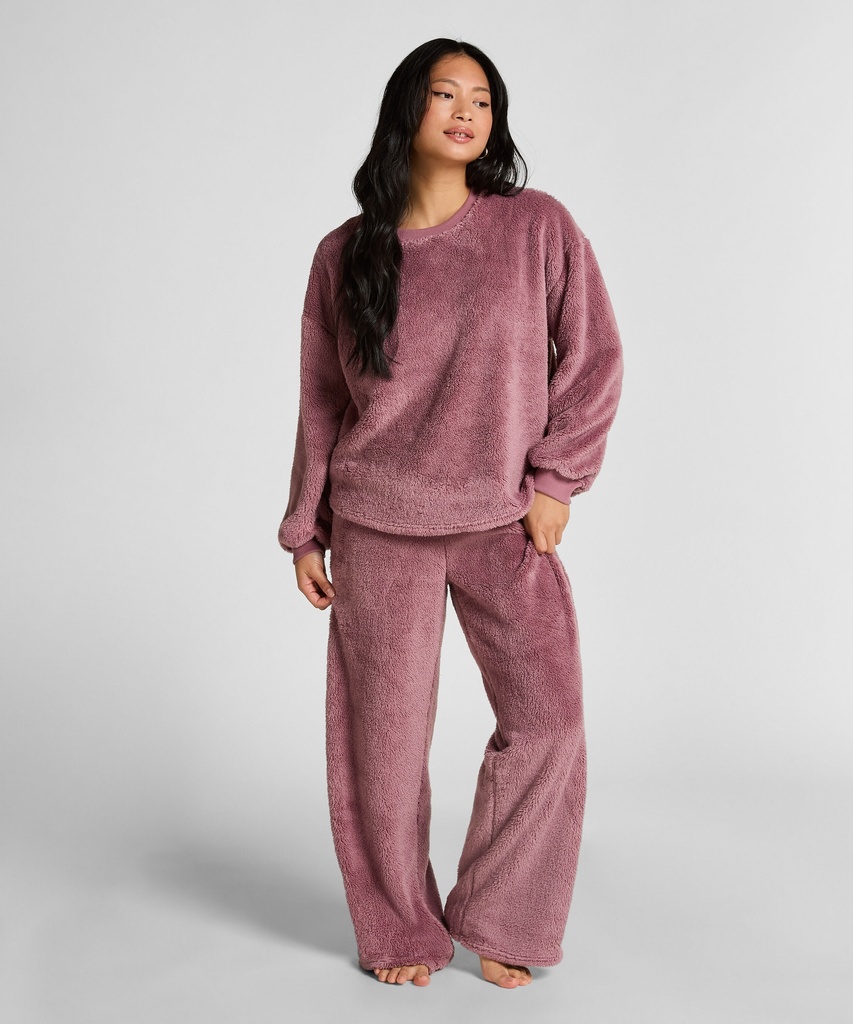 Pantalon Fluffy Fleece - Rose