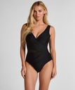Maillot de bain Shaping Shell Mesh - Noir