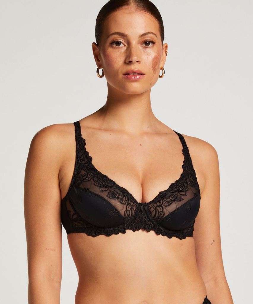 Soutien-gorge à armatures non-préformé Diva - Noir