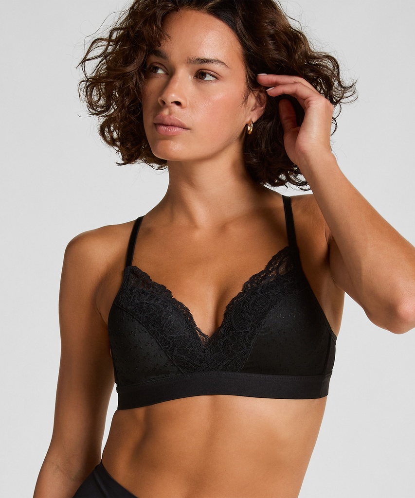 Soutien-gorge sans armatures préformé Sophie - Noir