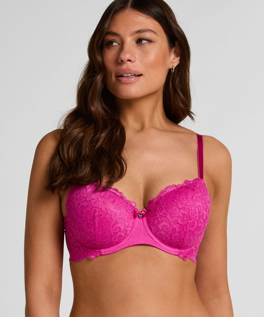 Soutien-gorge à armatures préformé Marine - Rose