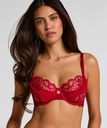 Soutien-gorge à armatures non-rembourré Marianna - Rouge