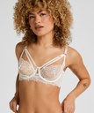 Soutien-Gorge Longline Kristina Armaturé Sans Rembourrage - Blanc
