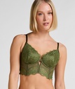 Soutien-Gorge Longline Armaturé et Rembourré Prina - Vert