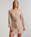 Peignoir court en jersey Essentials - Beige
