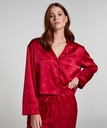 Veste à manches longues Satin - Rouge