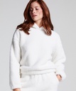 Sweat à Capuche polaire Snuggle - Blanc