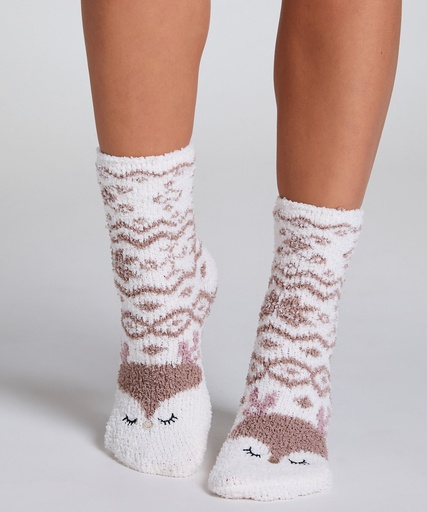 [301397001] 2 pairs of socks - White