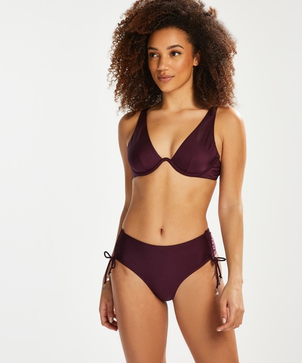 [177189001] Gisele Rio Bikini Bottoms - Purple