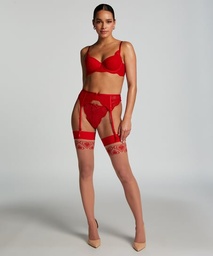 15 Denier Heart Stockings - Primary, Primary, coloris