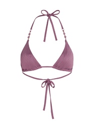 Haut de bikini triangle Cozumel - Violet, Violet, coloris