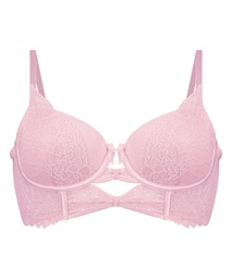 Soutien-gorge à armatures longline préformé Juliette - Rose, Rose, coloris
