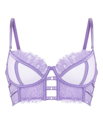 Soutien-gorge à armatures non-rembourré longline Nienke - Violet, Violet, coloris
