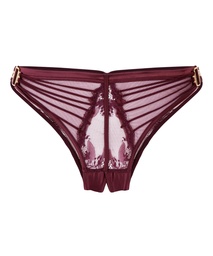 Culotte brésilienne jambes hautes Avela - Rouge, Rouge, coloris