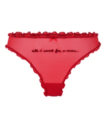 String de Noël - Rouge, Rouge, coloris