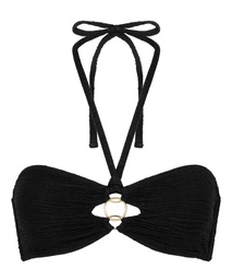 Haut de bikini bandeau Lima Bahamas - Noir, Noir, coloris