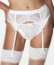 Samara Suspenders - White