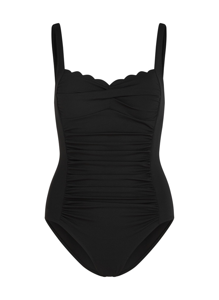 Maillot de bain Shaping Scallop - Noir