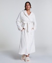 Peignoir Waffle - Blanc