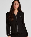 Veste à manches longues en jersey Essential - Noir