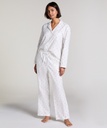Pantalon de pyjama Jacquard Hearts - Blanc