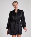 Kimono Satin - Noir