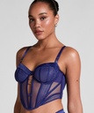 Soutien-gorge longline à armatures non rembourré Missy - Bleu