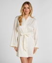 Kimono de Mariée en Satin - Blanc