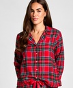 Flannel Pyjama Set - Red