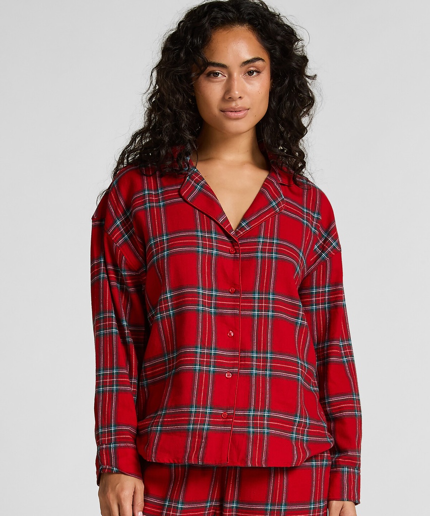 Haut de Pyjama Flanel - Rouge