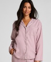 Haut de pyjama Flanel Essentials - Violet