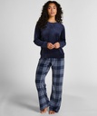 Ensemble pyjama Velours - Bleu