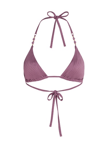Haut de bikini triangle Cozumel - Violet