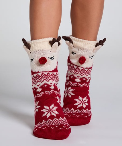 Boot Socks - Red