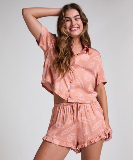 Short de pyjama - Beige