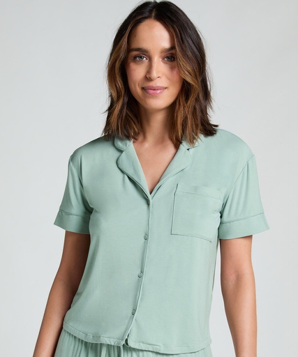 Veste à manches courtes en jersey Essential - Vert