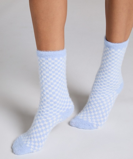 [301568001] Lot de 2 Paires de Chaussettes Cosy - Bleu