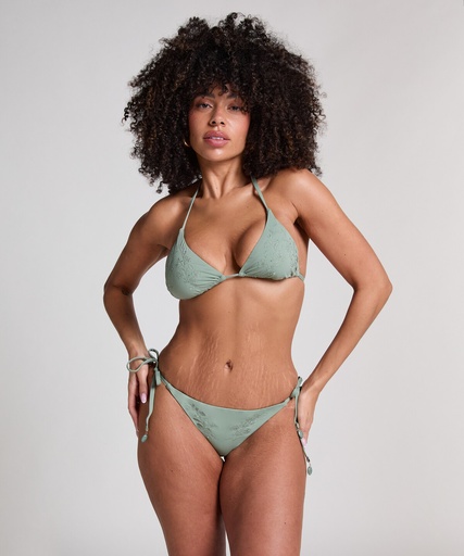 Bas de bikini Giselle Cheeky - Vert