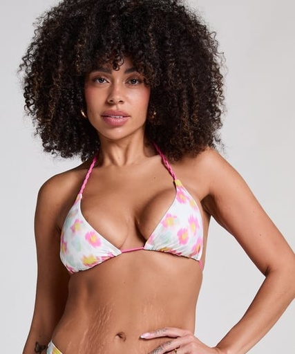 Triangle Haut de bikini Madeira - Rose
