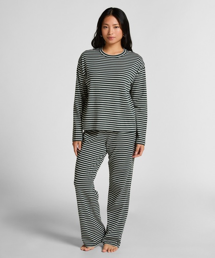 Pyjama en jersey de coton - Vert
