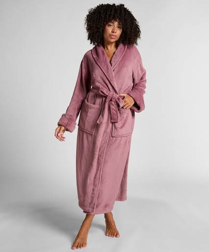 Peignoir en polaire douce - Violet
