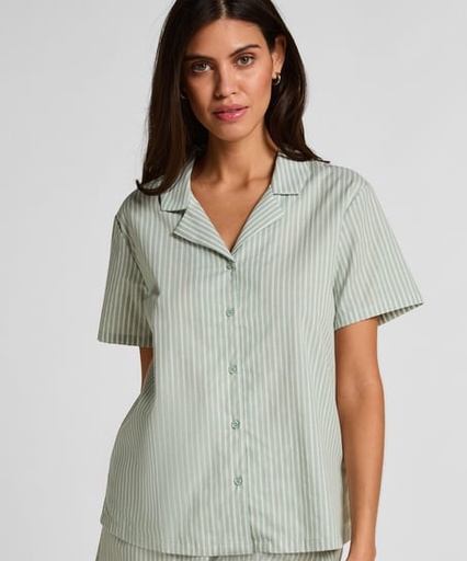 Veste tissée Stripe - Vert