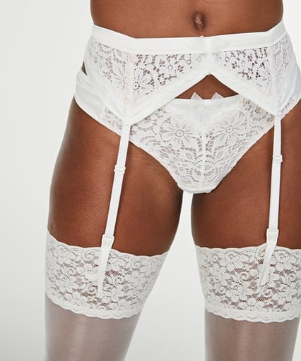 [153535002] Ariel Suspenders - White